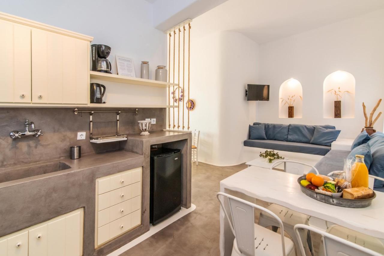 Avissalou Apartments Agios Romanos Luaran gambar