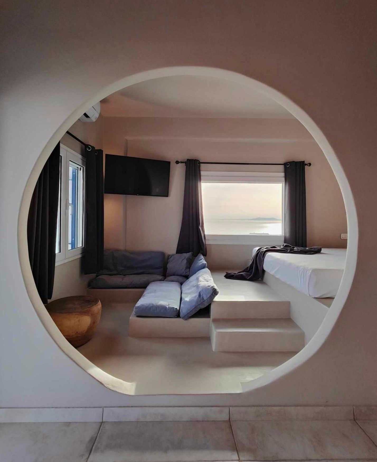 Avissalou Apartments Agios Romanos Luaran gambar