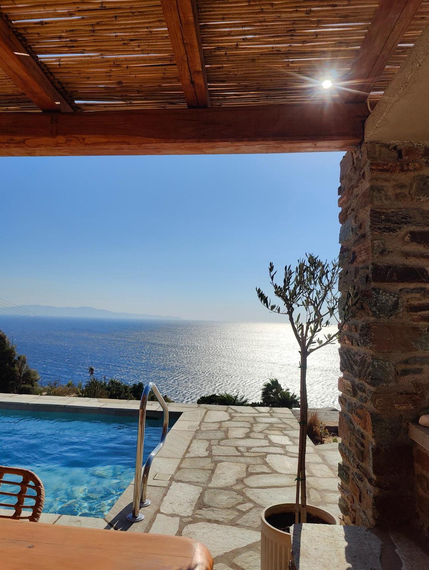Avissalou Apartments Agios Romanos Luaran gambar