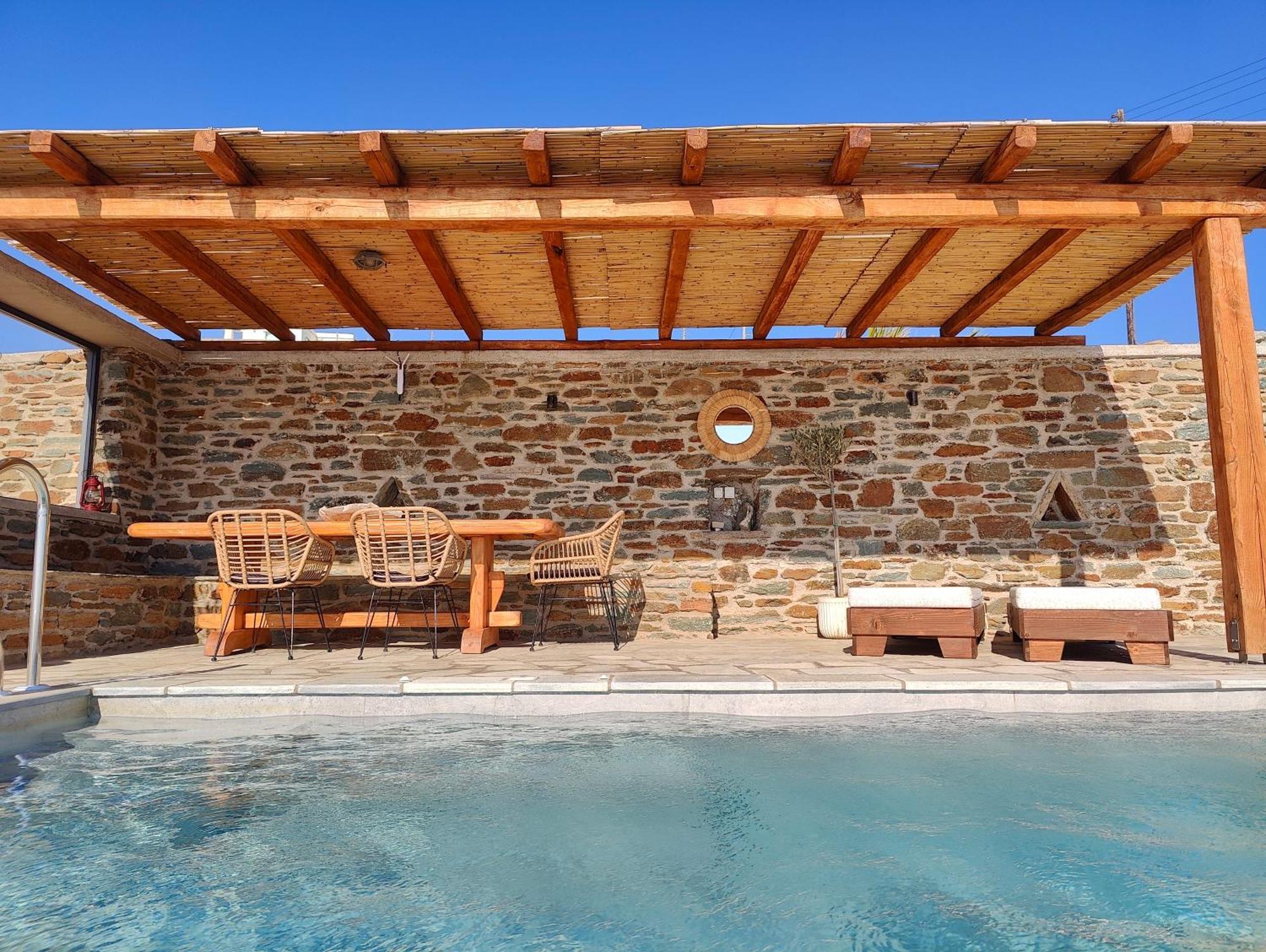 Avissalou Apartments Agios Romanos Luaran gambar