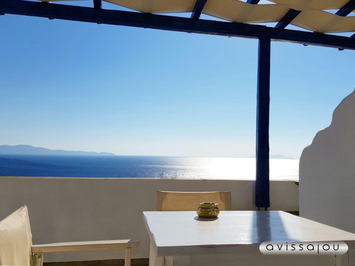 Avissalou Apartments Agios Romanos Luaran gambar