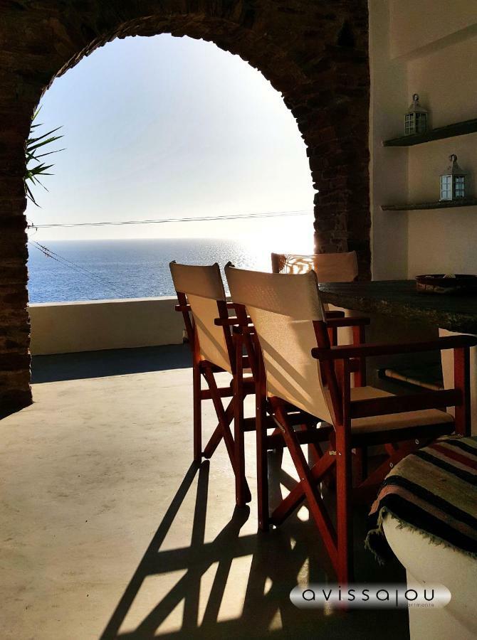 Avissalou Apartments Agios Romanos Luaran gambar